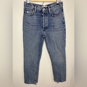 Riley AGOLDE Crop Jeans